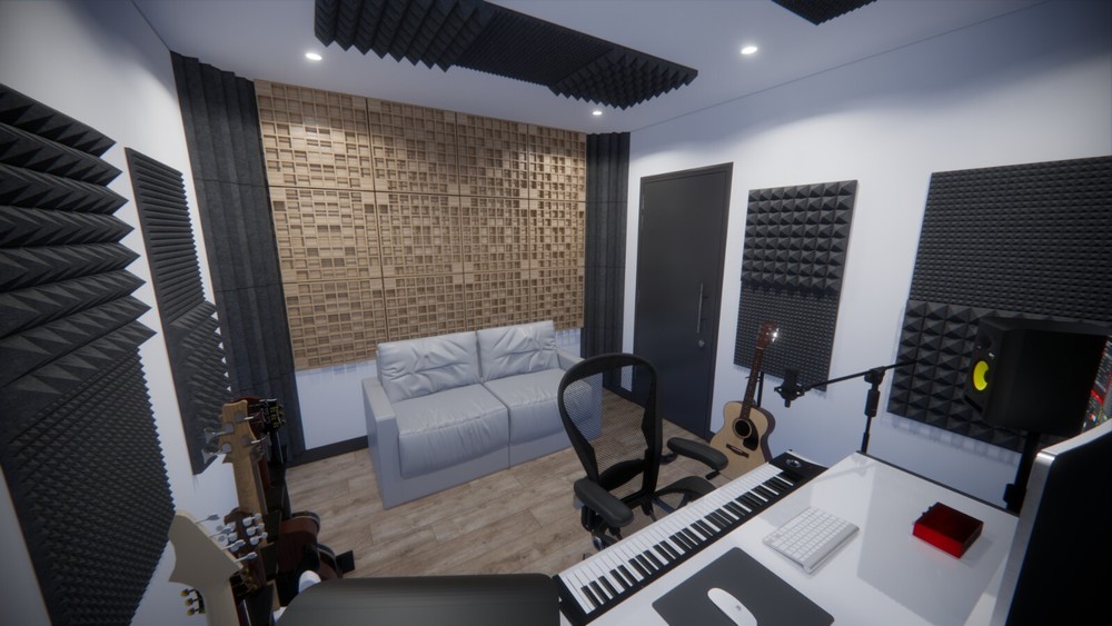 Wood Acoustic Diffuser Panel - Wooden Acoustic Sound Diffusion Wall Panels