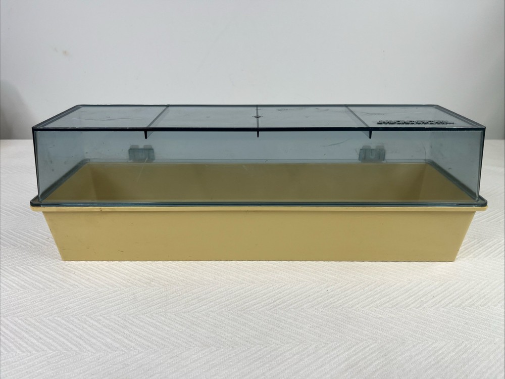 Vintage Microstore 3.5" Floppy Disk Storage