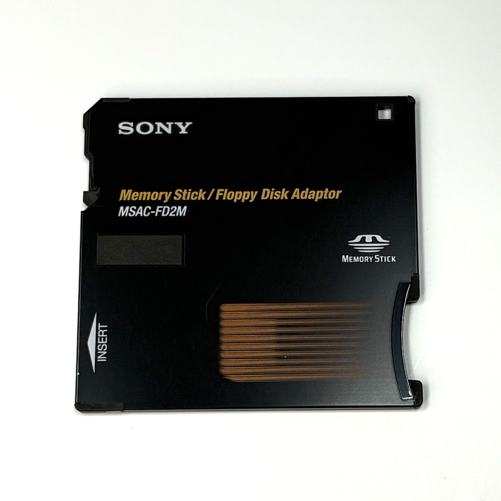 Sony MSAC-FD2M Memory Stick Floppy Disk Adapter Disc Instructions CD