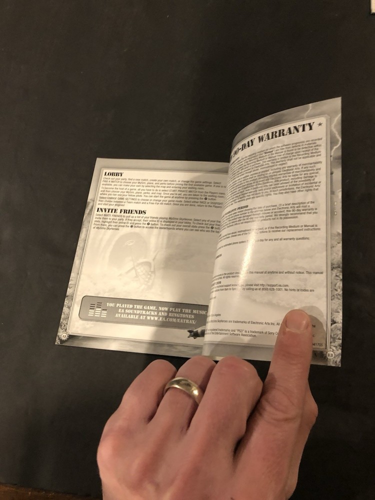 my sims sky heroes ps3 Manual Only