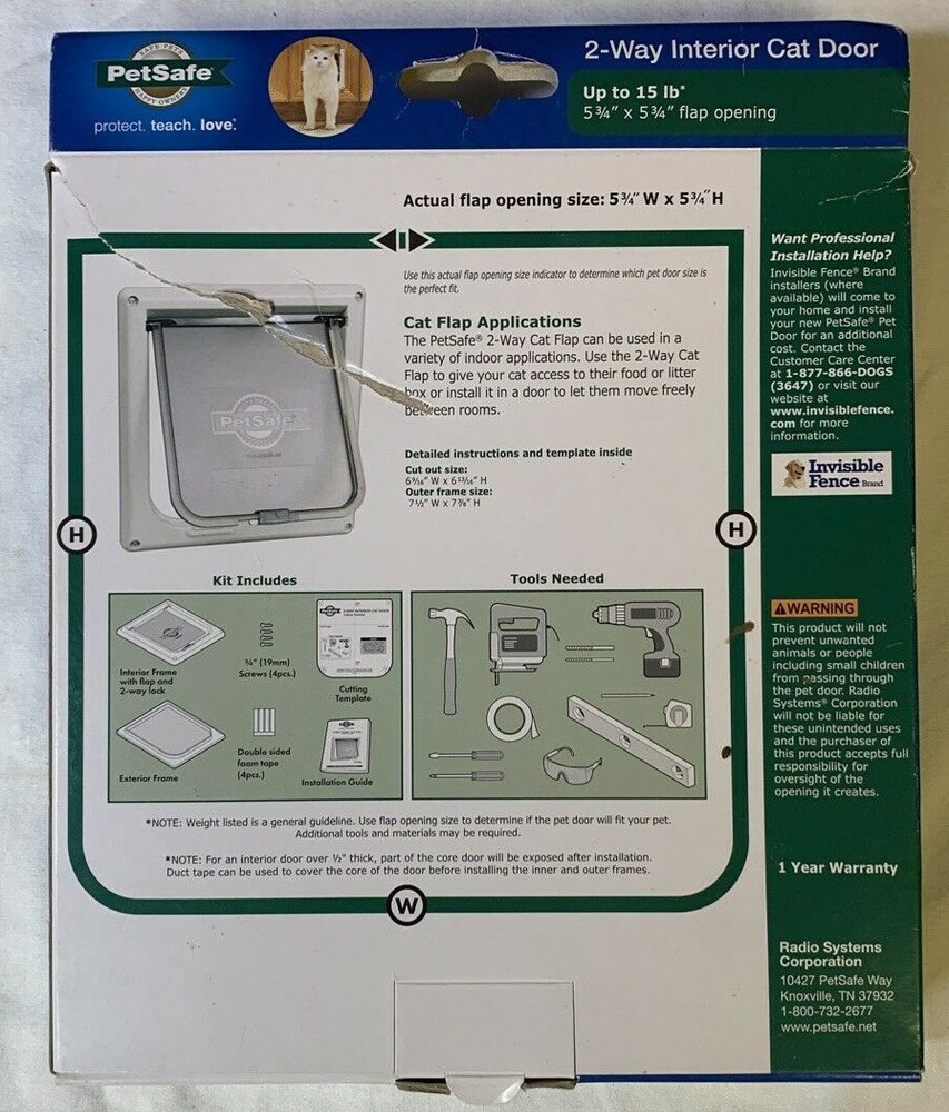 PetSafe Small 2-Way Locking Cat Door