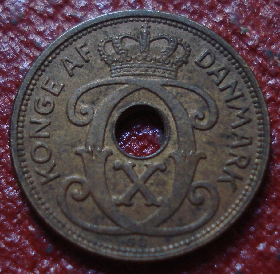 1926 DENMARK 1 ORE IN EF CONDITION