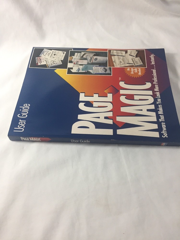 Page Magic ~ User Guide ~ Software That Makes You Look More Professional