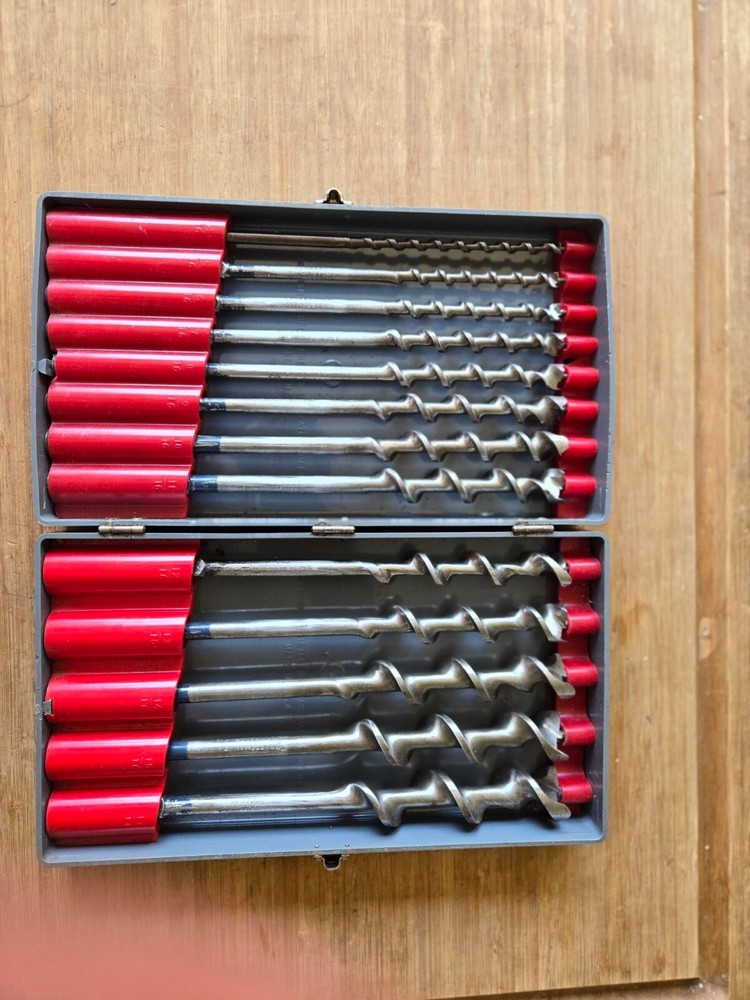 VINTAGE Craftsman Auger Bit Set 13pc Set