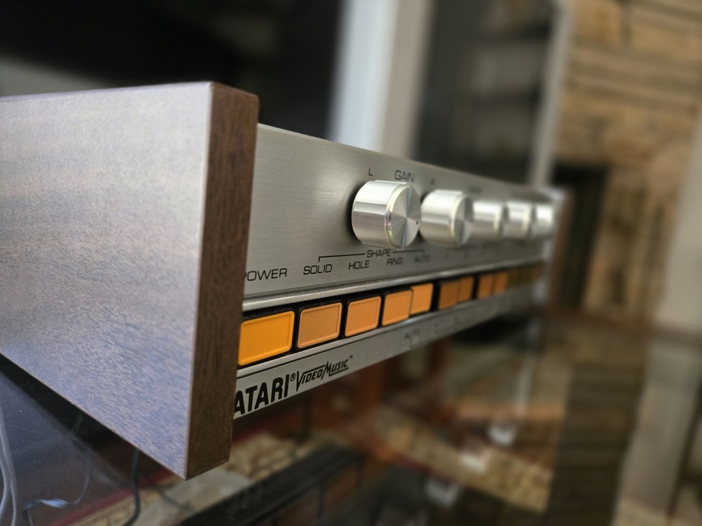 Atari Video Music C-240 Visualizer Tested Working