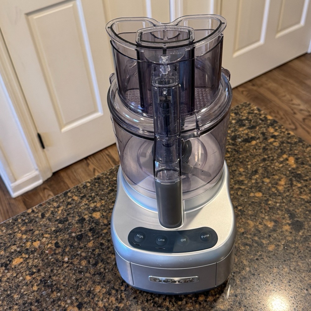 Cuisinart Elemental Food Processor 11 Cup Chopper Silver Model FP-11 TESTED