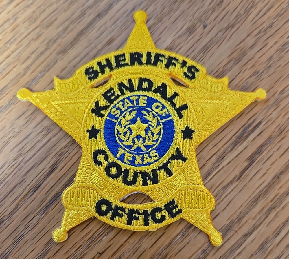 KENDALL COUNTY TEXAS small SHERIFF POLICE PATCH