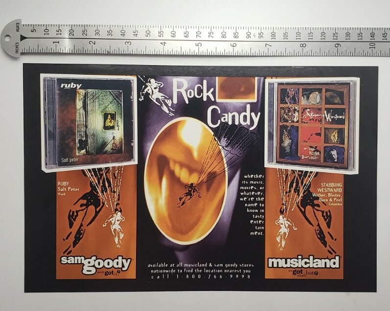 Stabbing Westward RARE Print Advertisement