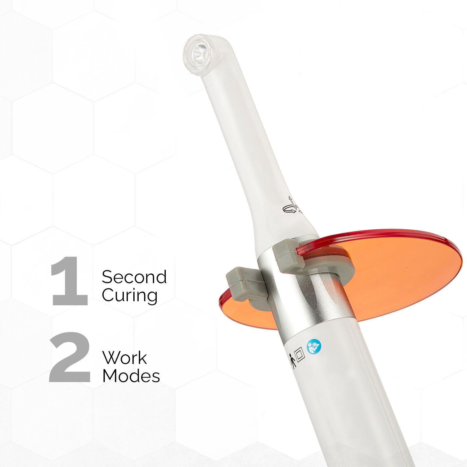 Woodpecker iLED/PLUS Dental lampara led de fotocurado cura en 1 segundo 2500mW