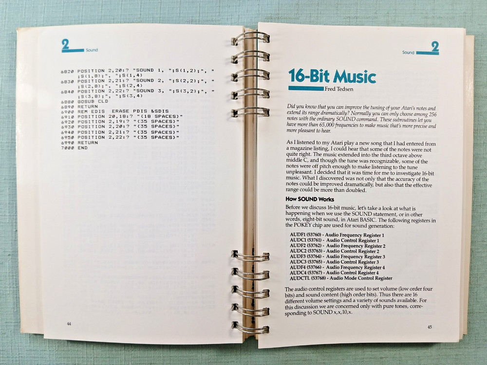Compute!'s Third Book of Atari XL Compatible Version 1984 RARE