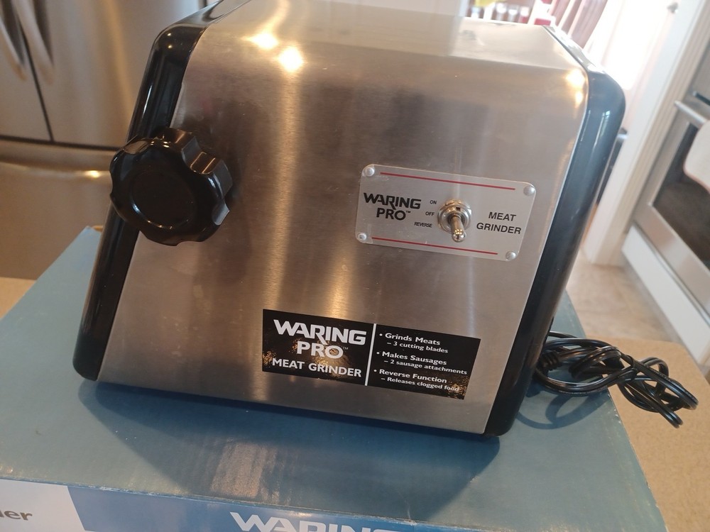 Waring Pro Electric Meat Grinder Model MG100