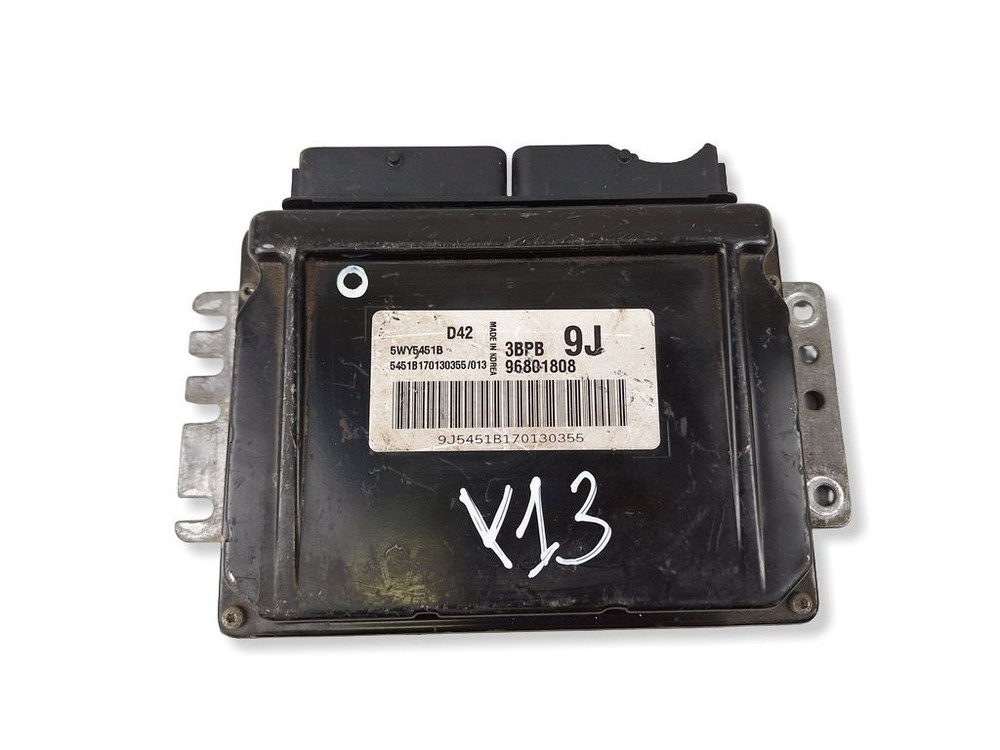 Daewoo Matiz 2004 Engine Control Unit Module 96801808 kW BVV1844