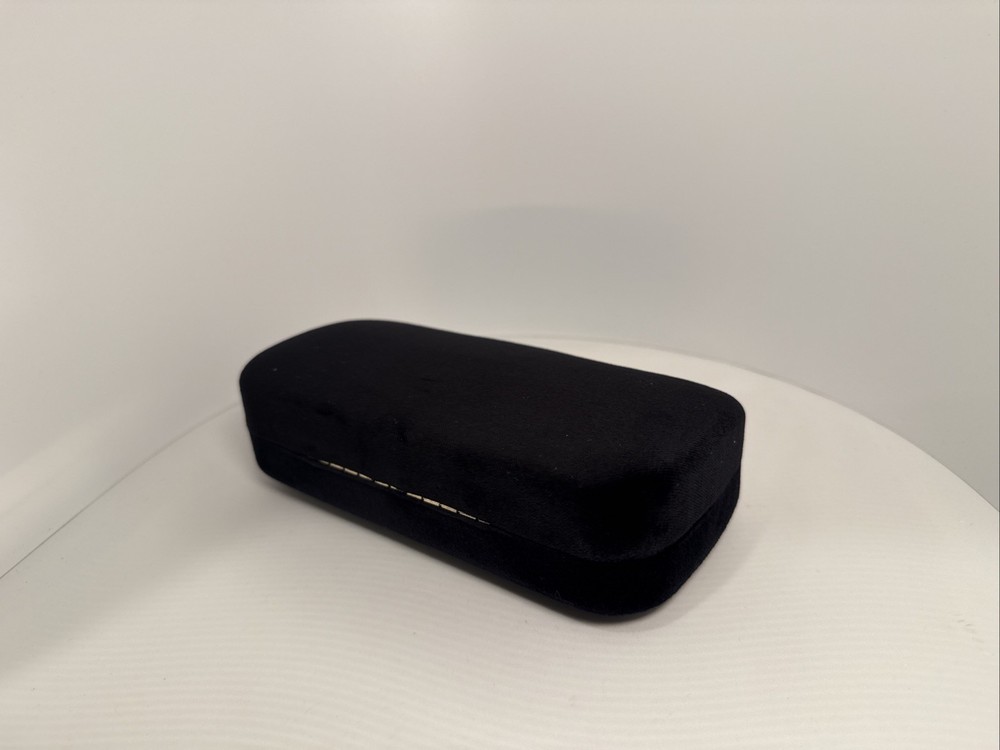 Gucci Black Velvet Clamshell case Large