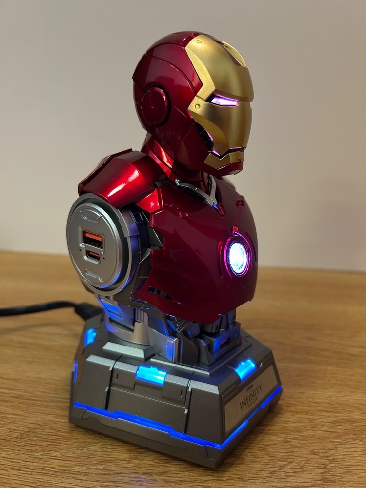 Ironman Charging Station: The Infinity Saga Marvel Studios (65W Max)