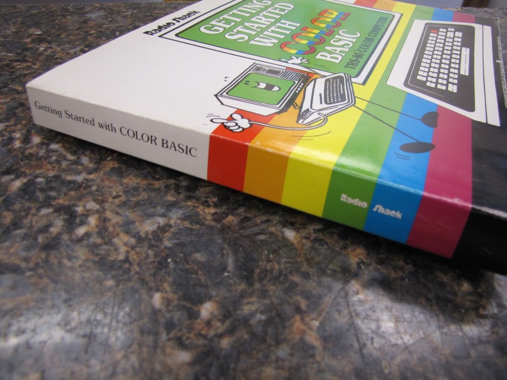 Radio Shack Getting Started Color BASIC, Going Ahead w/ Extended Manuals NICE!