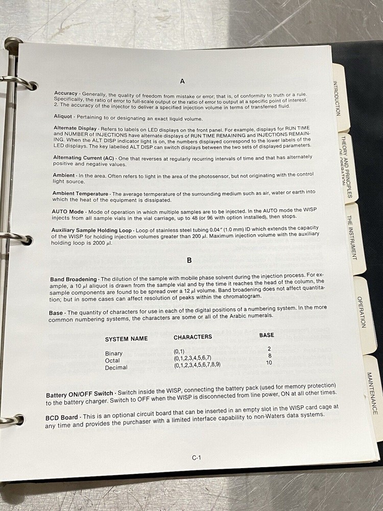 Waters WISP 712 Waters Intelligent Sample Processor - Users Guide / Manual