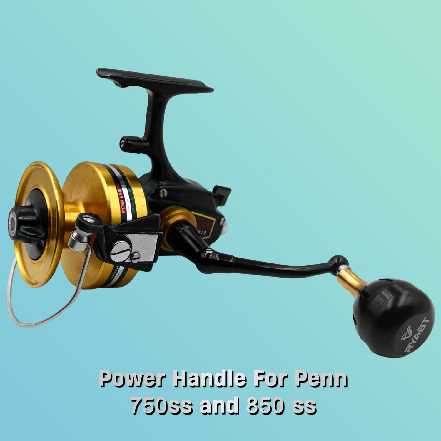 RYABT For Penn Spinfisher 750SS and 850SS Reel Plug and Play 76mm Power Handle