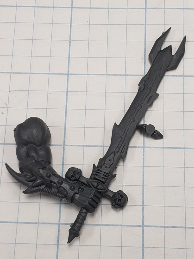 Warhammer Slaves to Darkness Bits OOP Daemon Prince Hellforged Sword AR05