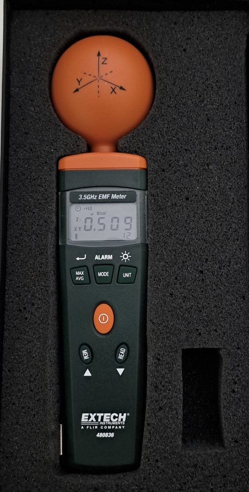 Extech 480836 EMF Strength Meter 3.5GHz RF - Extech 480836