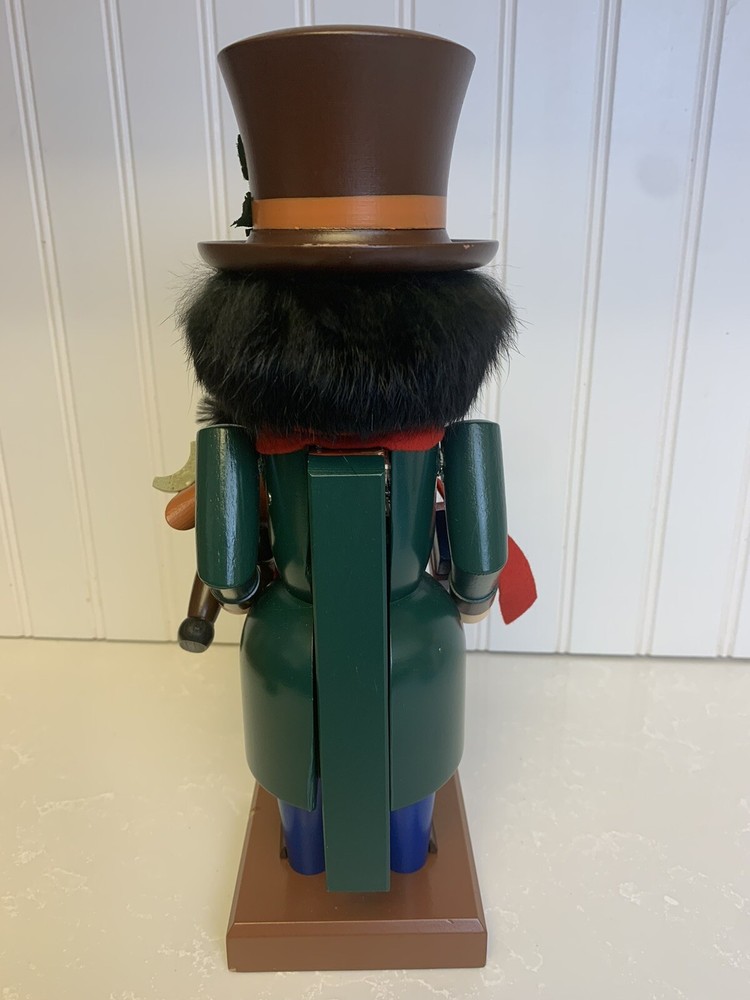 Erzgebirge Nutcracker Bob Cratchit & Tiny Tim "A Christmas Carol" 12" Limited