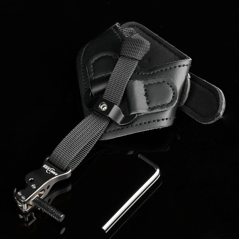 Compound Bow Caliper Wrist Release Aids Strap Trigger Adjustable Archery Hunting