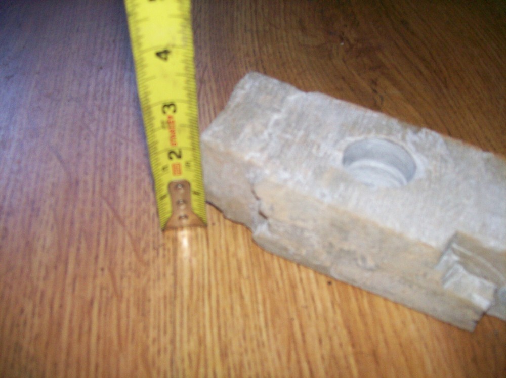Natural stone candle holder