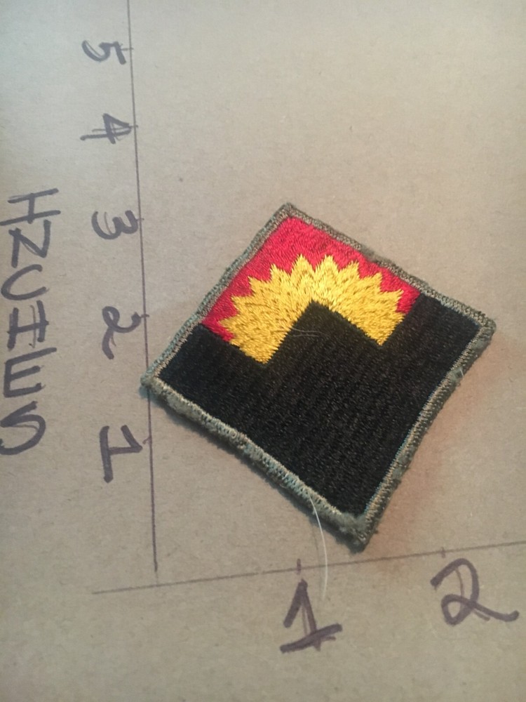 WW2 to Korea era US Army Defense Command Western c/e no glow Patch 5/14/25