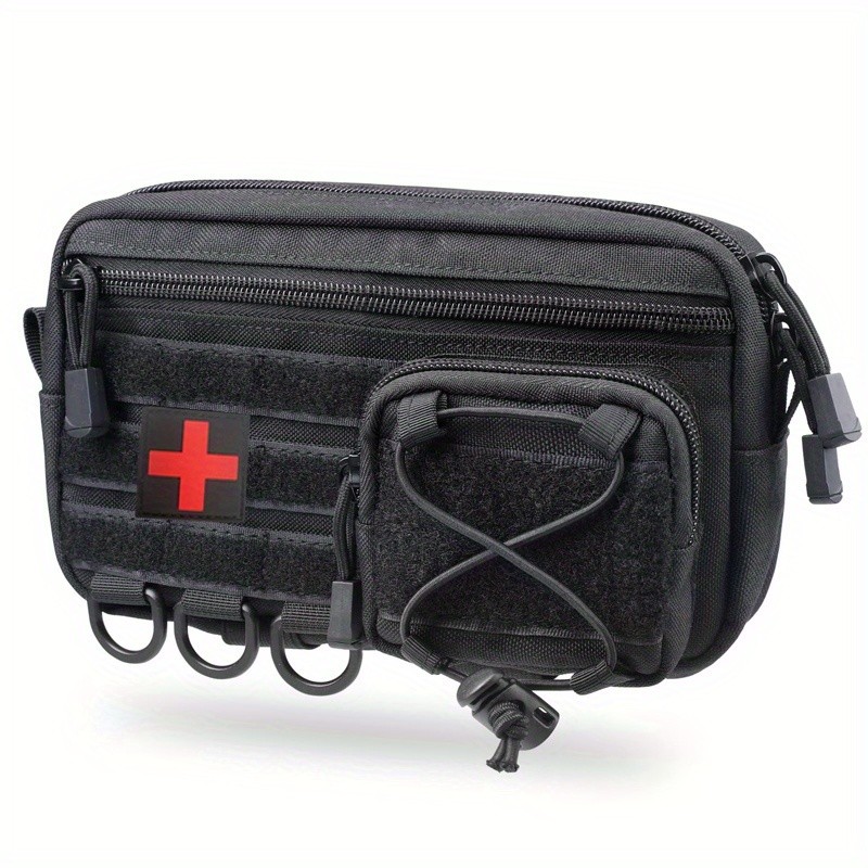 EDC tool storage bag, zipper multi-functional fanny pack