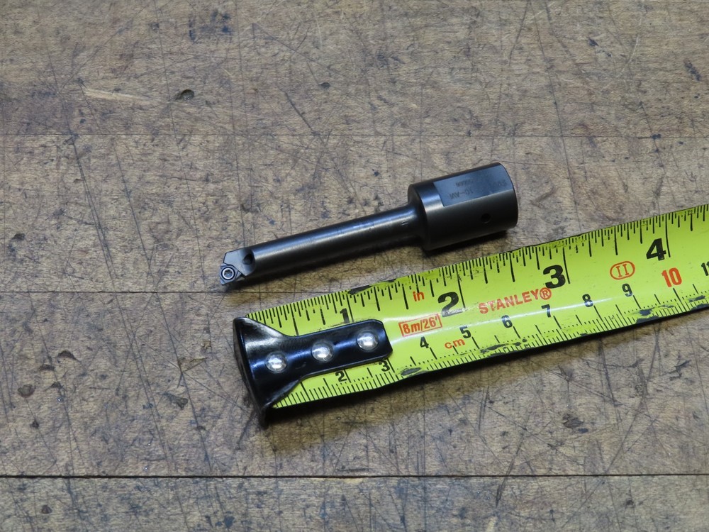 Iscar ITS BORE IHAXF 8-10-AVI cool thru solid carbide indexable mini boring bar