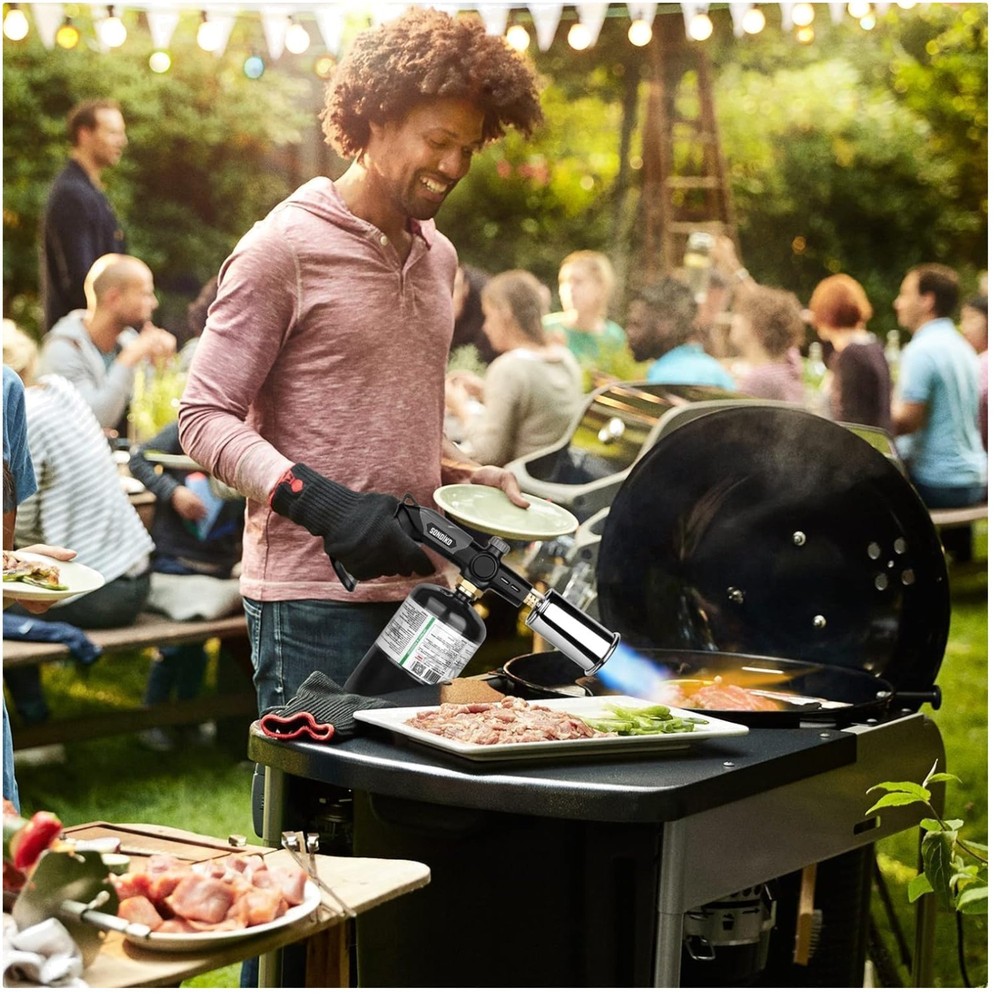 Versatile Cooking Propane Torch - Searing, Roasting, Melting