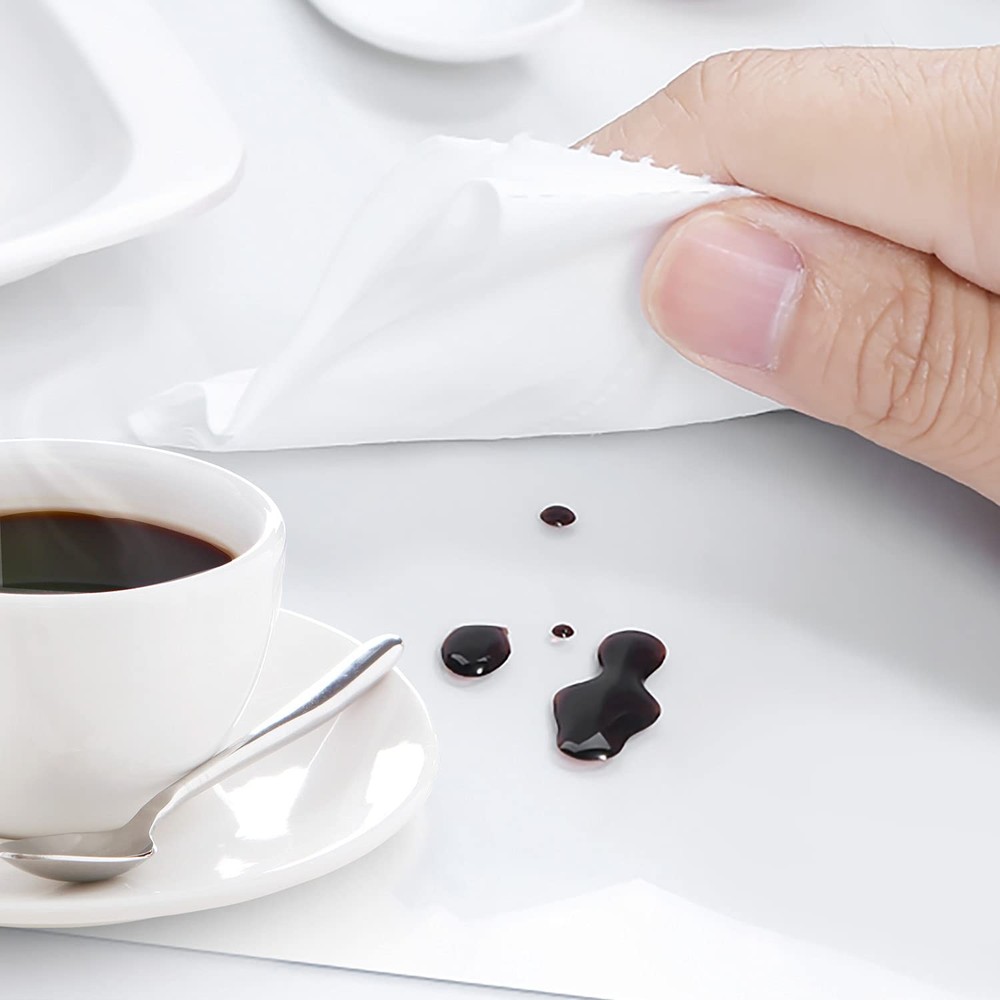 PlentifulHome Clear Rectangular Tablecloth Protector 0.38MM Thick Durable