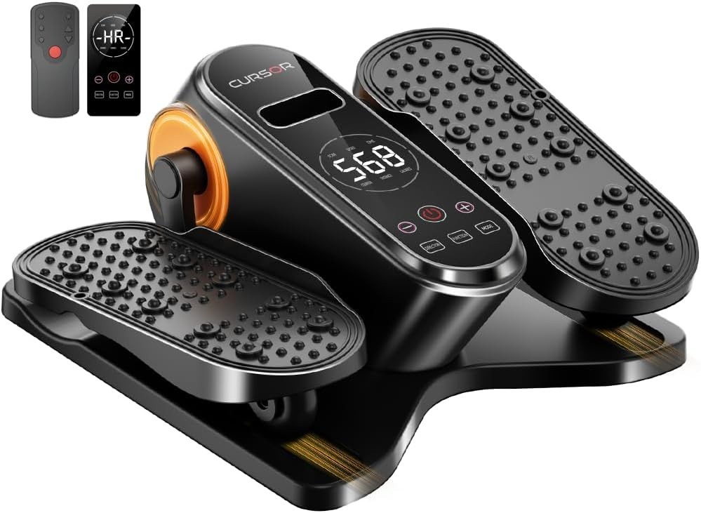 Compact Under Desk Elliptical Machine: Remote-Controlled & Whisper-Quiet Design