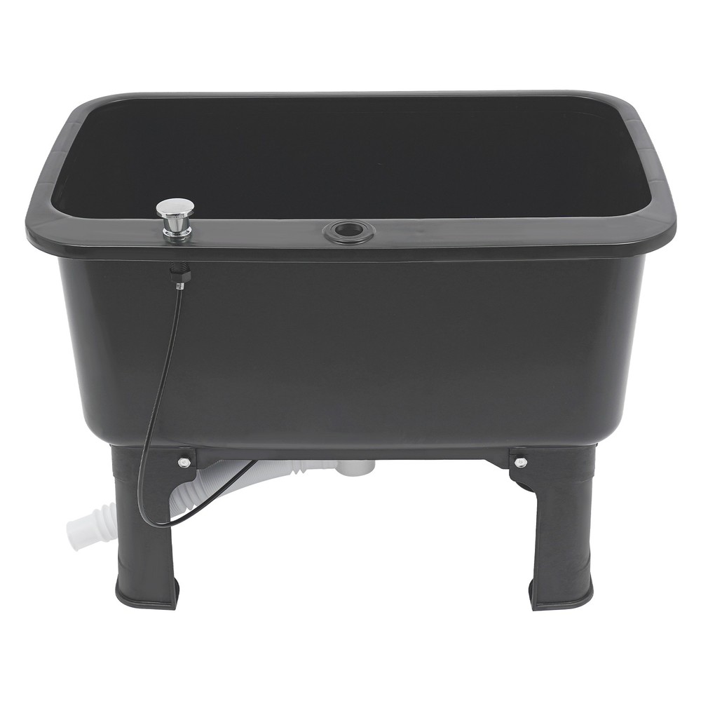 Floor Mop Sink Kit, Freestanding Mop Bucket, PP Mop Sink, Rectangular Mop Basin