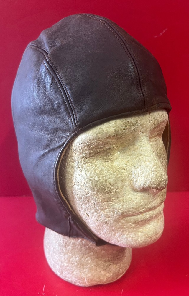ROYAL AIR FORCE/RCAF TYPE B LEATHER FLYING HELMET