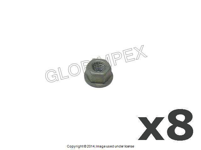 BMW E32 E34 E36 Z3 E38 E39 E46 X5 X6 M3 (1991+) Nut with Washer  (7 mm) GENUINE