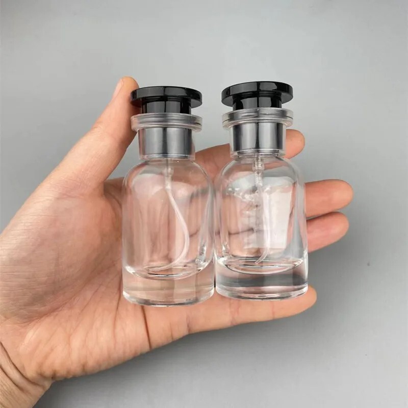 4Pcs - Empty Refillable Travel Glass Perfume Bottle With Spray Atomizer 30 ml
