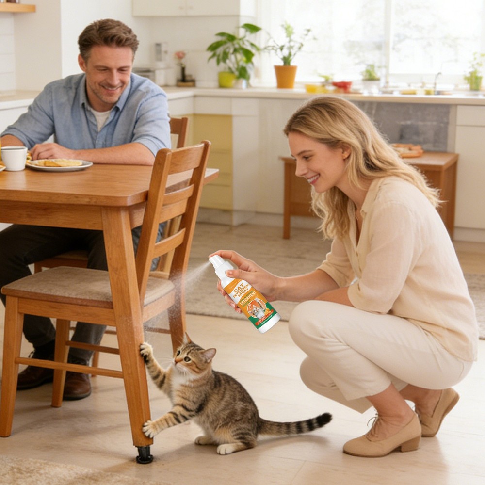 Cat Anti Scratch Deterrent Spray 100ml Cat Deterrent Spray