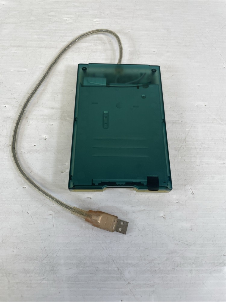 TEAC FD-05PU VST FDTUSB External USB 3.5 Floppy Disk Drive - Translucent Aqua