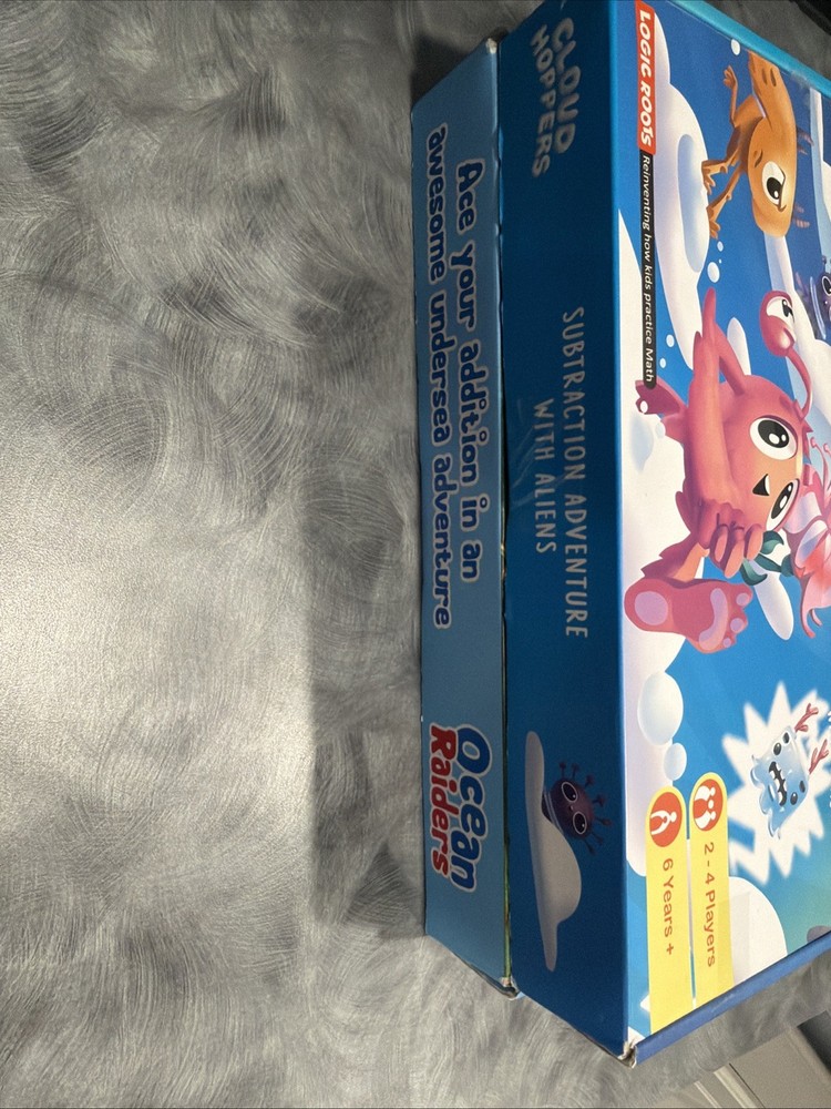 Logic Roots Cloud Hoppers & Ocean Raiders Game, Educational FUN