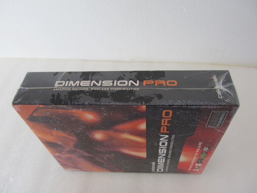 Cakewalk Dimension Pro Multiple Filter Mac & PC Software Virtual Synthesizer