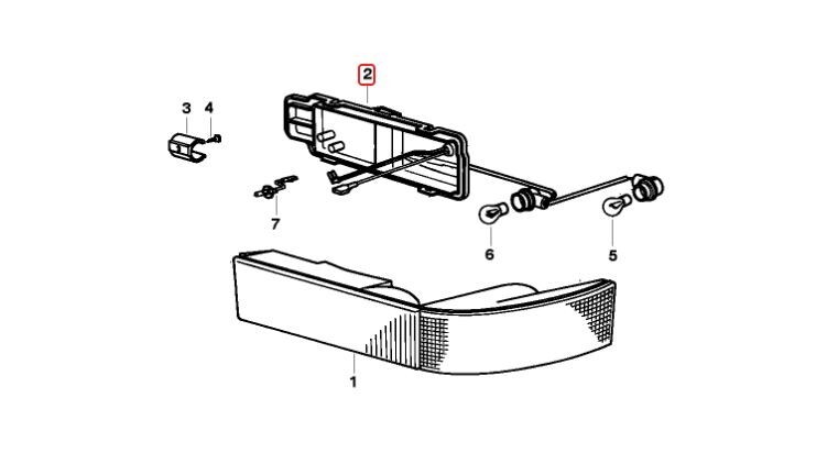 BMW E31 US Spec Complete FTP Wiring Harness (Pair) 63118354385, 63118354386
