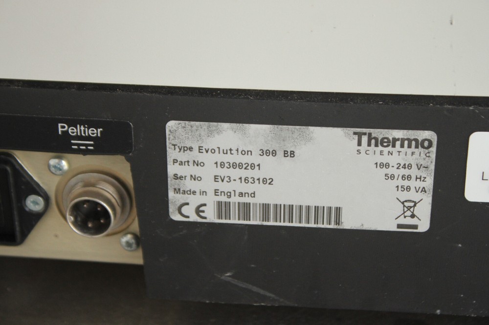 THERMO SCIENTIFIC EVOLUTION 300 BB UV SPECTROMETER AS-IS