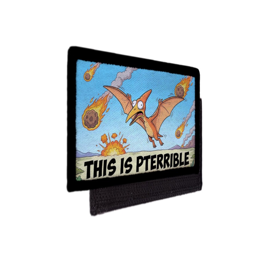 This is Pterrible Extinction Even Funny Patch Morale Army Hook [sub]