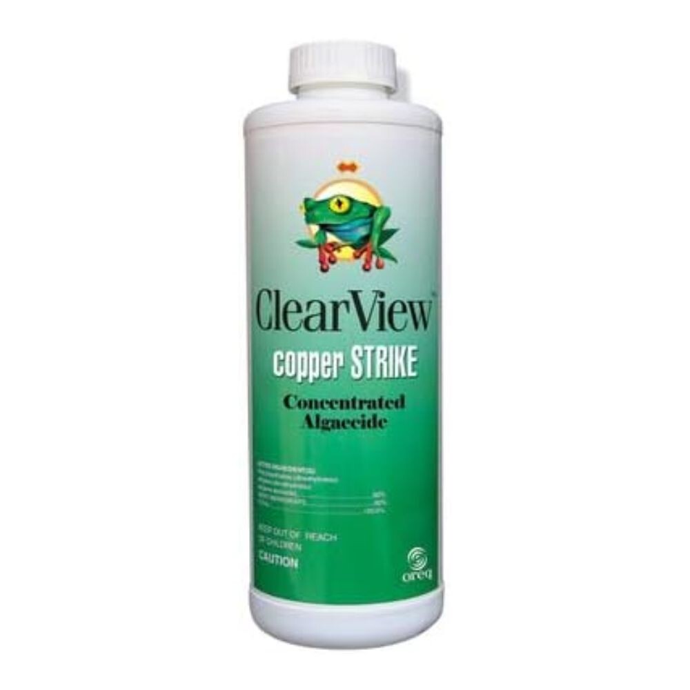 ClearView Copper Strike Algaecide 32 oz  | CVLCSQT12  - 1 Pack