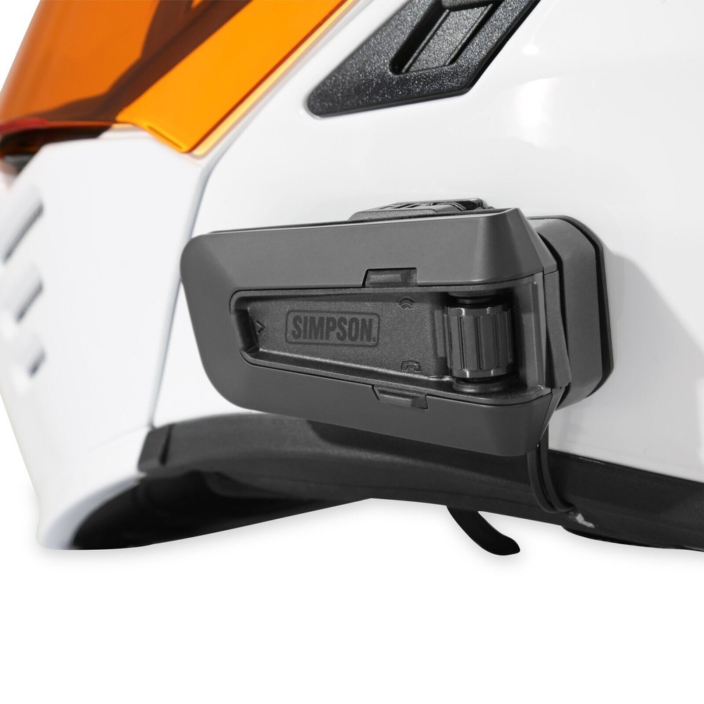 Simpson Cardo Packtalk Edge Motorcycle Bluetooth Intercom Universal For all MT