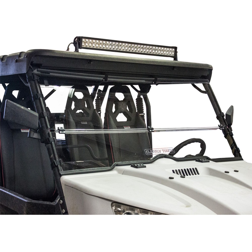 Clearly Tough Odes Dominator X Full Folding Windshield