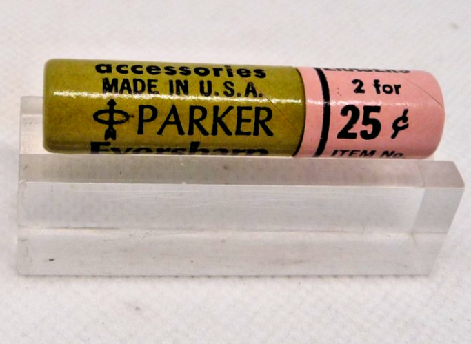 Parker Vintage Vac and 51 short Pencil Eraser--