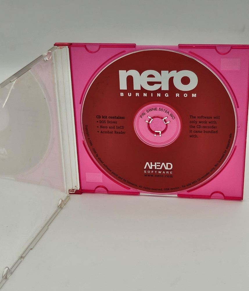 Nero Burning Rom Replacement CD Burning Software CD DOS Drive