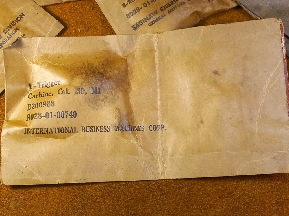 M1 Carbine Trigger IBM