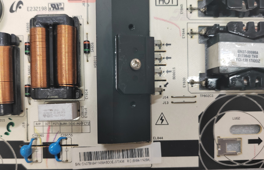 Power BN94-11439A BN41-02581A for Samsung QN75Q7FAM QN75Q7FAMF QN75Q7FAMFXZA TV